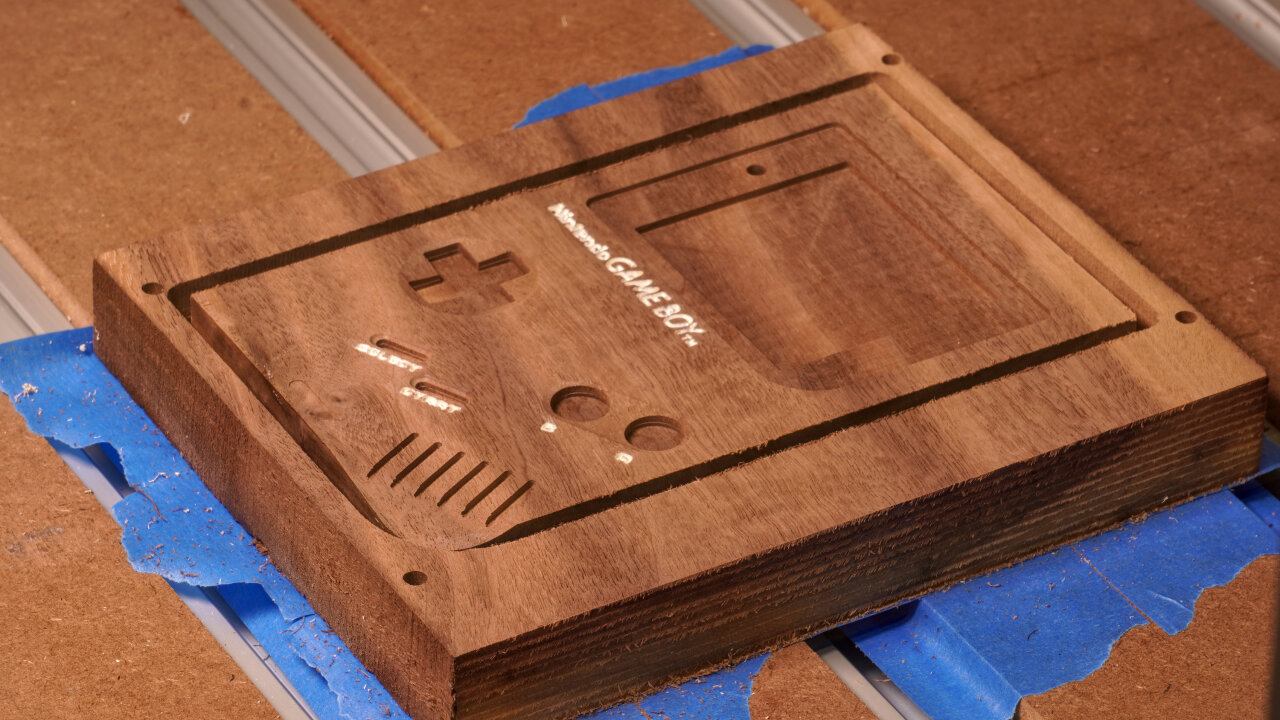 Photo of the workpiece showing the state after toolpath C07.